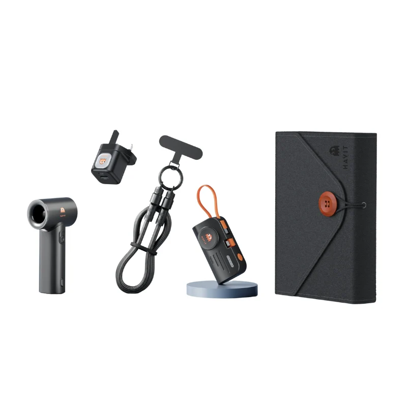 Havit STK011 Essentials 5000mAh Gift Set – Premium Power Bank and Smartwatch Combo with 5000mAh Battery, Bluetooth Calling, Health Tracking, and IP68 Waterproof for Daily, Sports, and Professional Use - Image 3