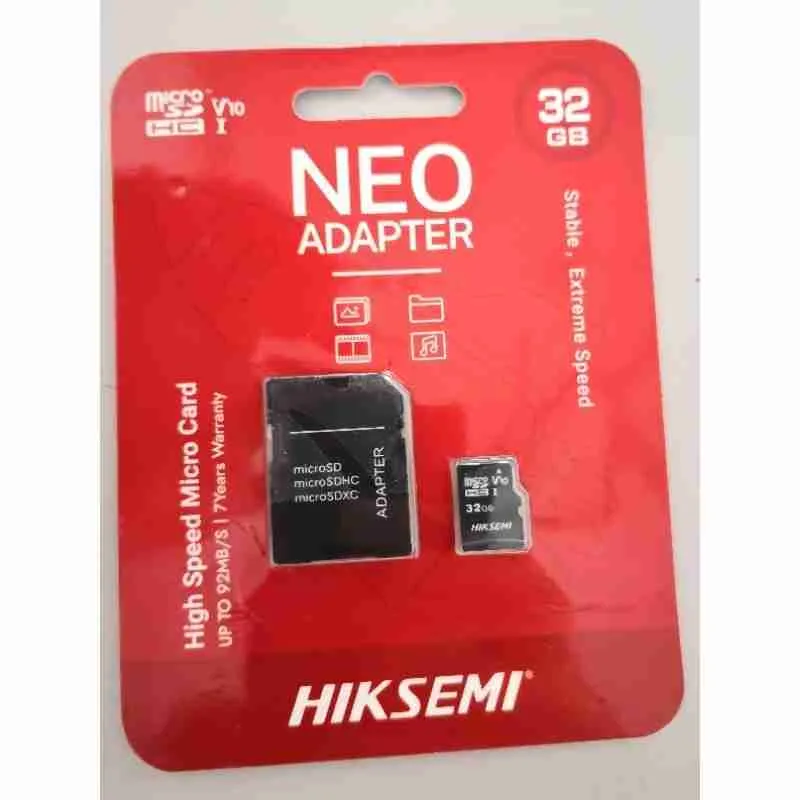 Hiksemi HS-TF-C1 32G 32GB NEO TF SD Memory Card – Provides reliable and fast storage for saving photos, videos, and files with stable performance for everyday use - Image 2
