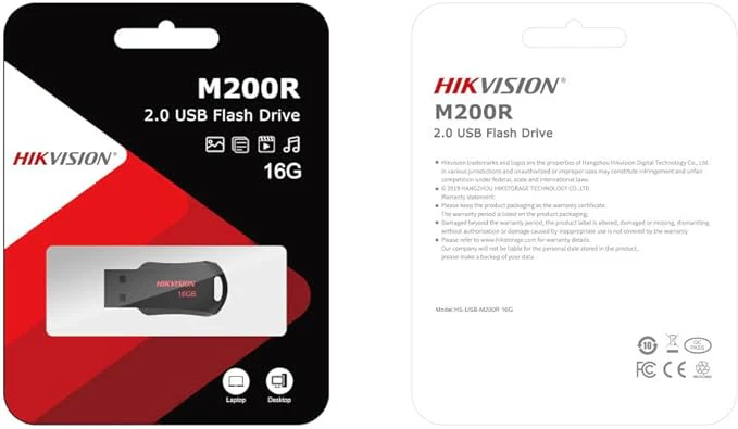 HikVision 16 GB  Flash Disk USB2.0 (HS-USB-M200R-16G) – Classic - Image 4