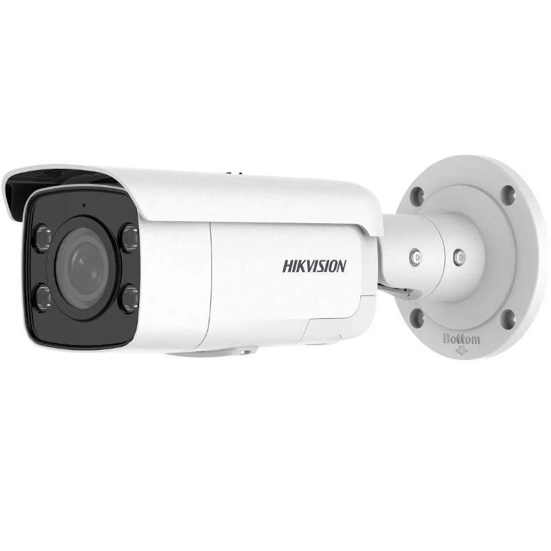 Hikvision DS-2CD2T87G2-LSU/SL 8 MP ColorVu Strobe Light and Audible Warning Fixed Bullet Network Camera – High-resolution security camera that delivers clear full-color surveillance with smart light and sound alerts for enhanced protection - Image 3
