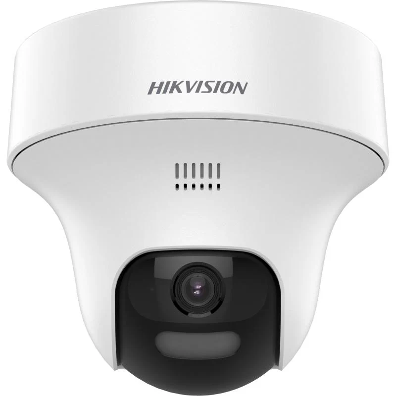 Hikvision DS-2CE70D0T-PTLXTS 2MP Fixed PT Security Camera – Two-Way Audio & Built-in Siren HD Surveillance Camera for Home & Business