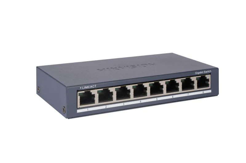 Hikvision DS-3E0508-O 8-Port Gigabit Switch – High-speed network switch for reliable connectivity and efficient data transmission - Image 2
