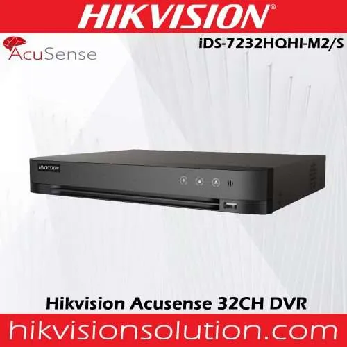 Hikvision iDS-7232HQHI-M2/S(STD)(E) 3K 32CH DVR 2HDD – Advanced surveillance recorder that supports multiple channels for reliable high-quality security monitoring and storage - Image 2
