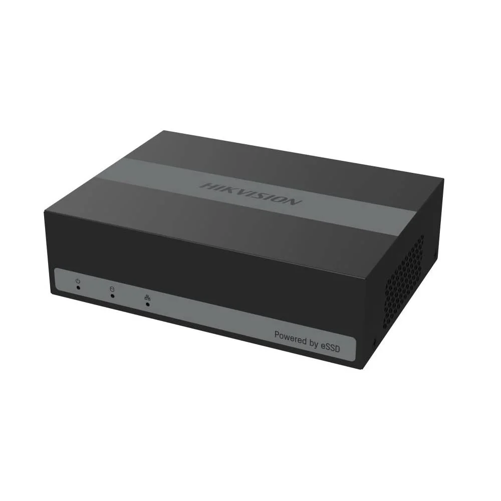 Hikvision DS-E08HGHI-D 8 channel 1080pLite 1U H.265 eSSD DVR – Compact digital video recorder for efficient surveillance, reliable video storage, and easy security management
