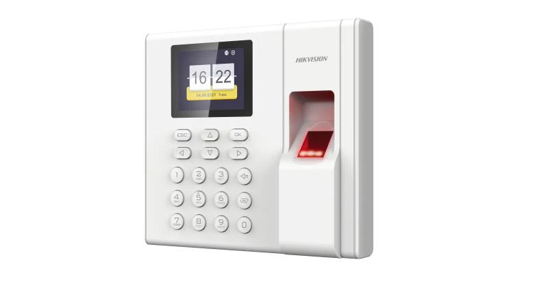 Hikvision DS-KIA8503MF-B Fingerprint Time Attendance Terminal – Accurate fingerprint attendance tracking with secure and efficient employee time management - Image 2