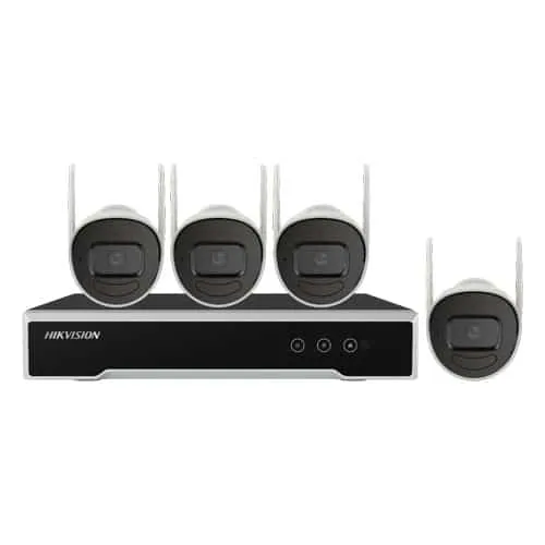 Hikvision DS-NK42W0H-IT 2MP H.265 Bullet WiFi Kit – Wireless security camera kit that delivers clear 2MP surveillance with efficient H.265 video compression for reliable home and business monitoring - Image 2