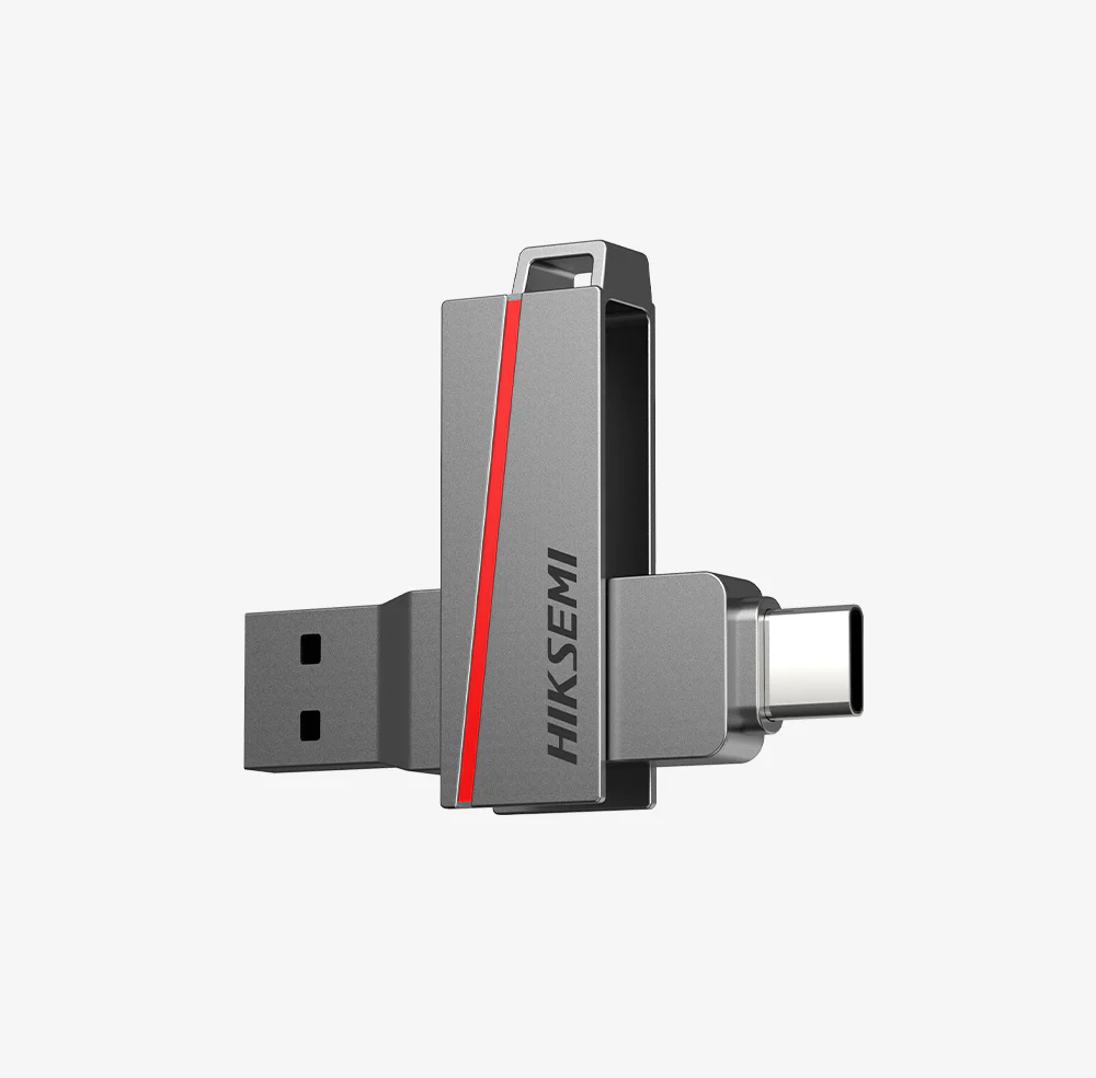 HiKSemi USB 3.2 Flash Drive 128GB Dual Slim E307 (HS-USB-E307C 128G U3)