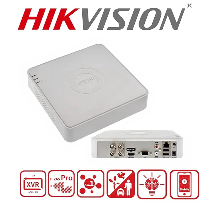 Hikvision IDS-7104HQHI-M1/S 4 Channel 1080P Mini 1U H.265 AcuSense DVR - Image 3