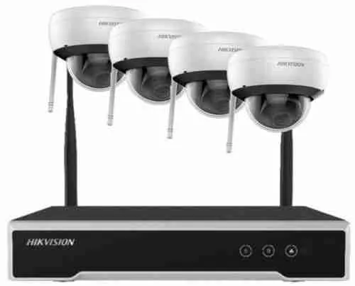 Hikvision DS-NK44W1H-1T(WD) 4 Channel 4MP Wi-Fi Kit – Reliable wireless surveillance system for clear security monitoring and easy installation - Image 2