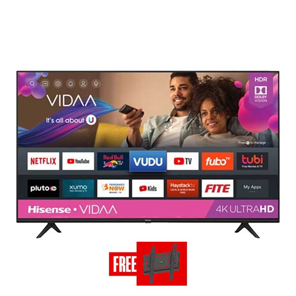 Hisense 65 inches 4K UHD Frameless VIDAA 65K71KEN Smart TV
