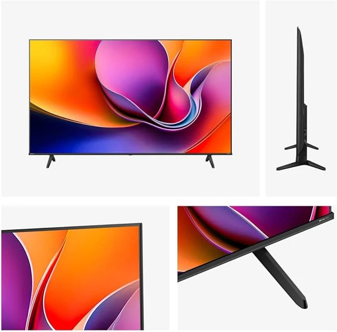 Hisense 65A6Q 65-Inch 4K UHD Smart LED TV – VIDAA OS, HDR10+, Dolby Audio, Wi-Fi, HDMI/USB Connectivity - Image 2