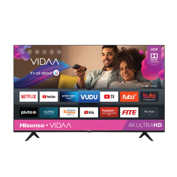Hisense A62G 75 Inch Smart 4K UHD VIDAA Frameless LED TV With Bluetooth - Image 3