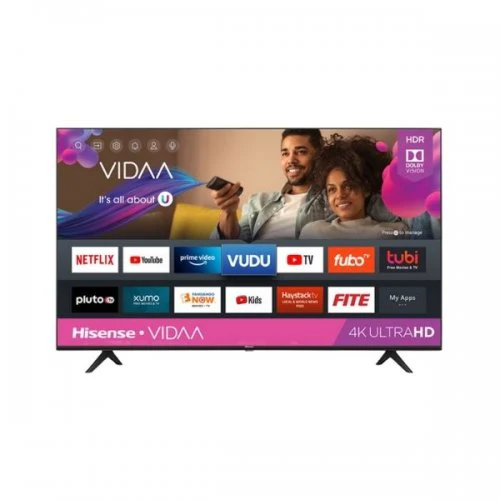 Hisense (85A7100) 85" Inch 4K UHD VIDAA OS Smart Tv With Bluetooth , WiFi, HDR - Image 4