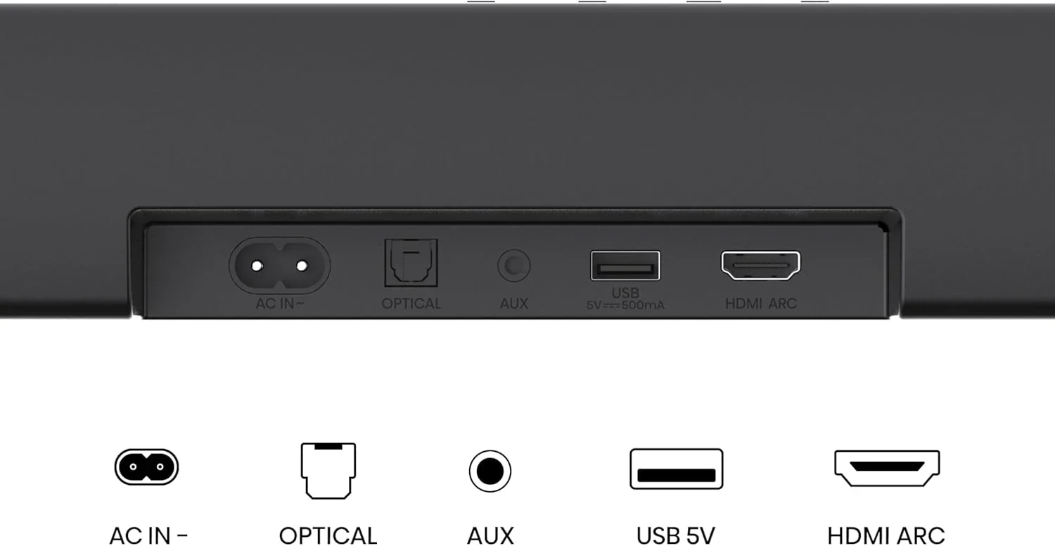Hisense AX3100Q 500W 3.1Ch Soundbar- Enhances your home entertainment with powerful, immersive audio for movies, music, and TV shows - Image 2