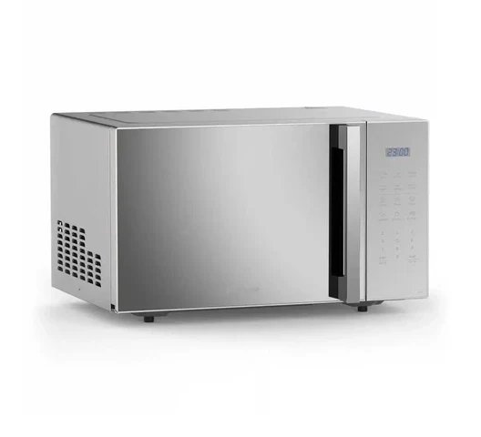 Hisense H25-MOMS7HG 25L Microwave Grill – Silver – Compact, Powerful, and Energy-Efficient - Image 2