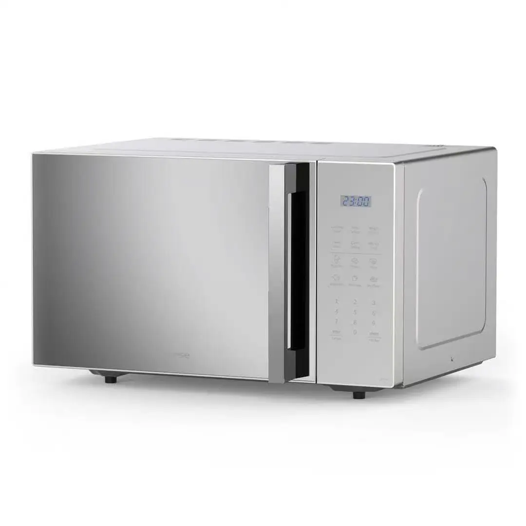 Hisense H25-MOMS7HG 25L Microwave Grill – Silver – Compact, Powerful, and Energy-Efficient - Image 3
