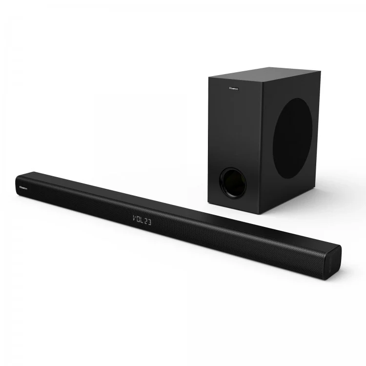 Hisense (HS218) 2.1CH 200W Output Sound Bar With Wireless Subwoofer,Dolby Audio,Bluetooth,HDMI - Image 6