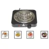 Hot Plate JX-1010B Single Electric Cooker - Easy to use and clean, Overheat protection, Stainless Steel - Image 3
