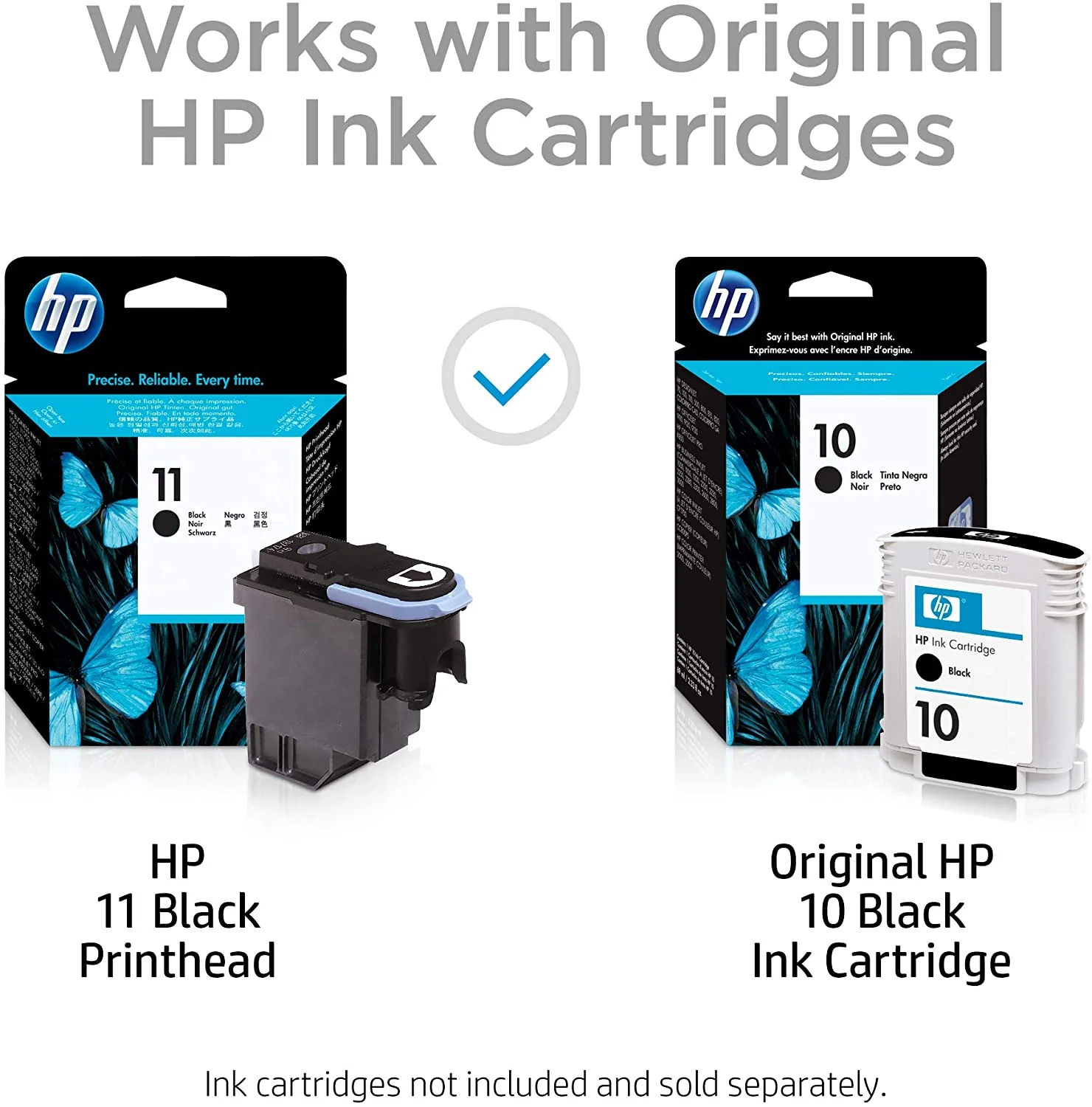 HP 11 Black Printhead, C4810A - Image 3