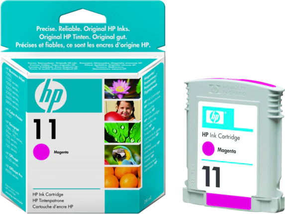 HP 11 Magenta Original Ink Cartridge, C4837A