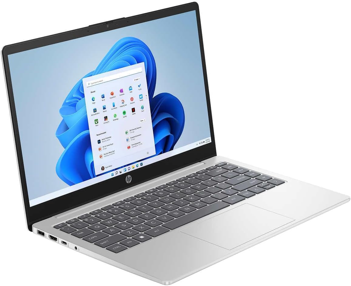 HP 14-ep0120nia laptop - Intel Core i7-1355U, 13 Gen 8GB DDR4 3200, 512GB SSD, FreeDOS, 14" FHD Backlit Keyboard (AE0F2EA) - Image 2