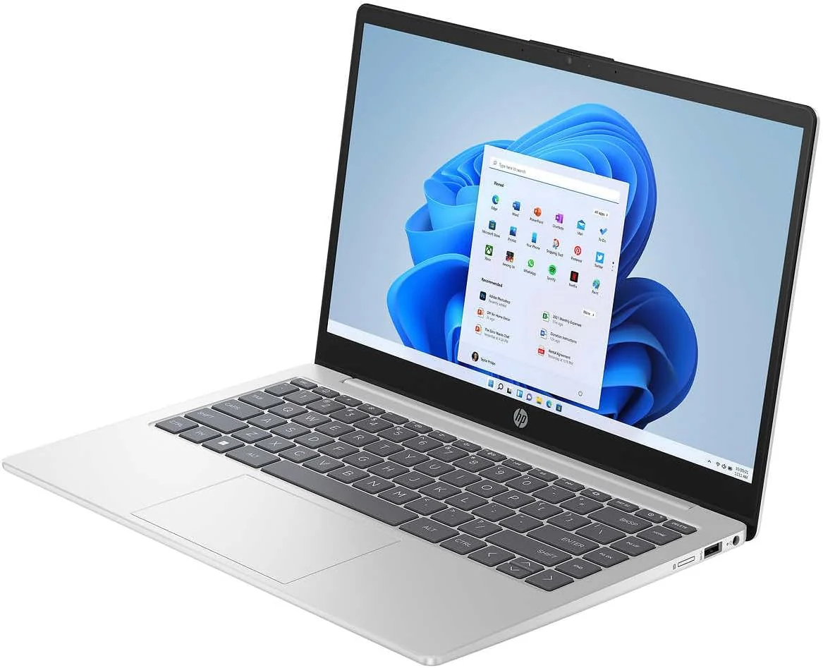 HP 14-ep0120nia laptop - Intel Core i7-1355U, 13 Gen 8GB DDR4 3200, 512GB SSD, FreeDOS, 14" FHD Backlit Keyboard (AE0F2EA) - Image 4