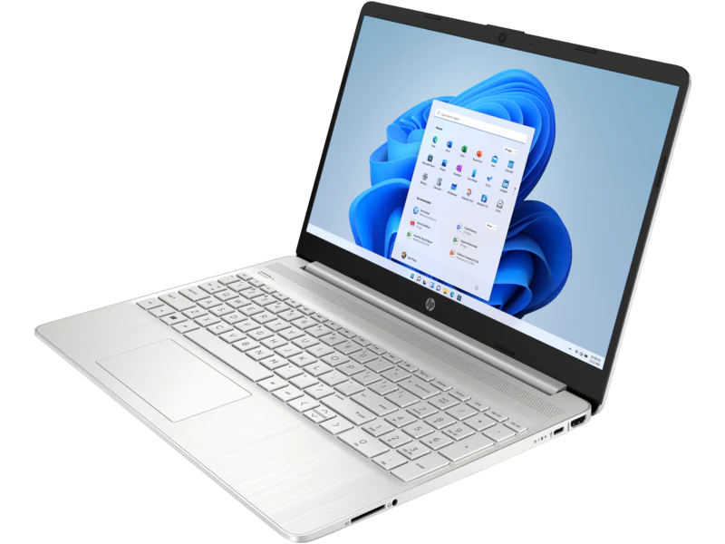 HP 15s-fq5340TU Laptop - Intel Core i3-1215U 12th Gen, 8GB RAM DDR4-3200, 256GB SSD PCIe NVMe M.2, 15.6" FHD Screen, Intel UHD Graphics, Windows 11 Home - 9R168PA - Image 2