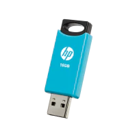 HP 16GB v212 USB 2.0 Metallic Flash Drive - Light Blue (HPFD212LB-16)