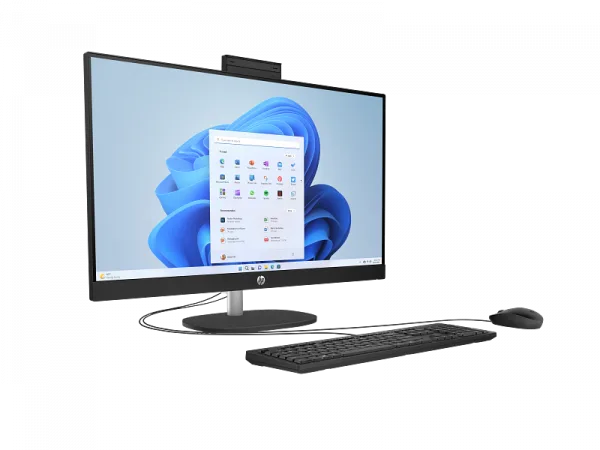 HP 24-cr0324nh 23.8" Intel Core i5 1334U All-in-One Desktop PC BJ2P4EA – FHD Touch, 8GB DDR4, 512GB NVMe SSD, FreeDOS - Image 4