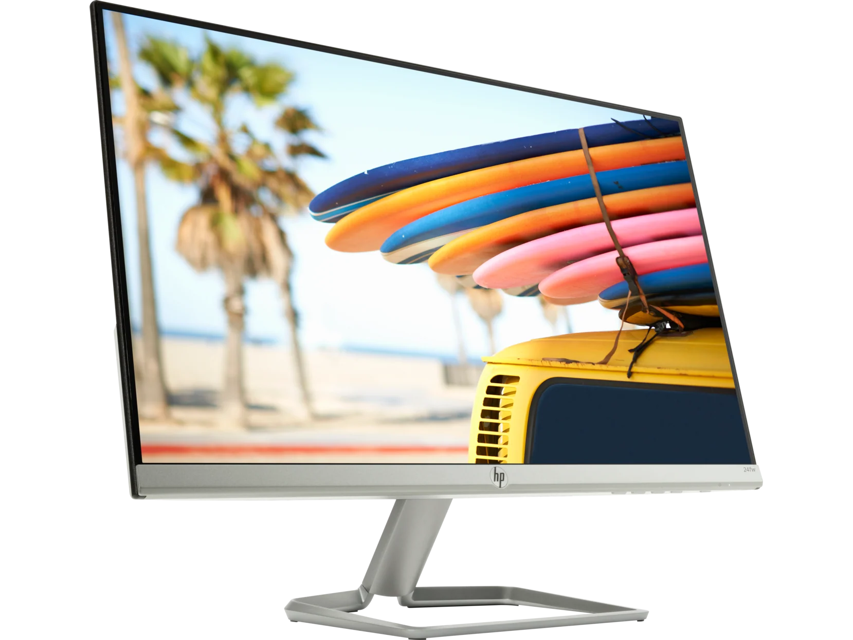 HP 24fw 60.45 cm (23.8" ) Ultraslim Full-HD IPS Monitor - 3KS62AA - Image 4