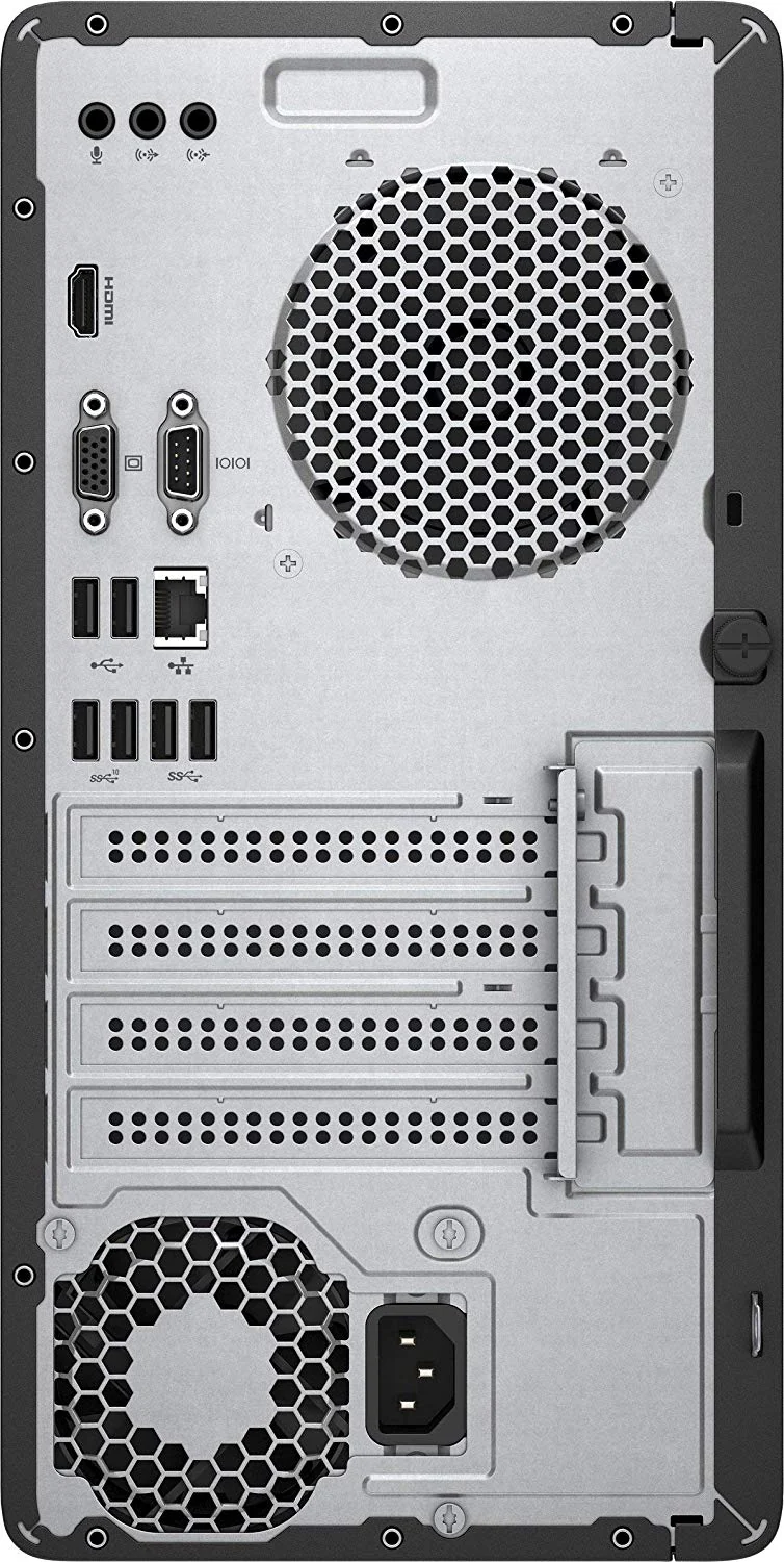 HP 290 G2 Microtower PC(4NU59EA) Desktop - Intel Core i3, 4GB RAM, 1TB Hard Disk, DVDRE, 18.5 Inch V197 Monitor - Image 5