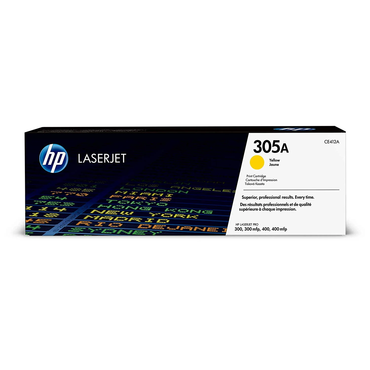 HP 305A Yellow Original LaserJet Toner Cartridge(CE412A)