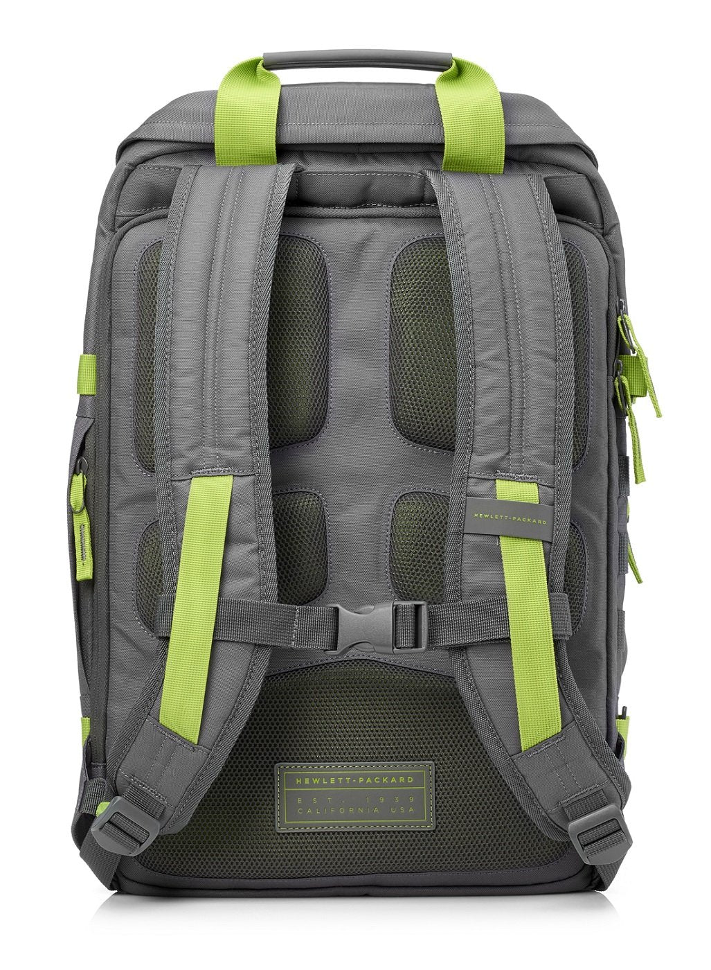 HP 39.62 cm(15.6 Inch) Odyssey Backpack Laptop Bag Green/Gray (L8J89AA) - Image 3