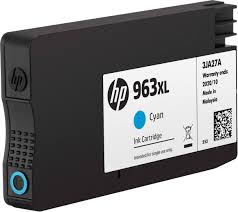 HP 963XL High Yield Cyan Original Ink Cartridge, 3JA27AE - Image 2