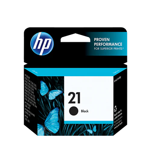 HP DeskJet D1445 Printer Ink Cartridge - HP 21 Black Original Ink Cartridge-C9351AE