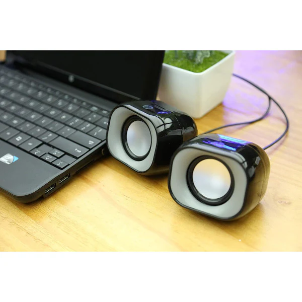 HP DHS-2111 USB Wired Mini Desktop Speakers - Image 3