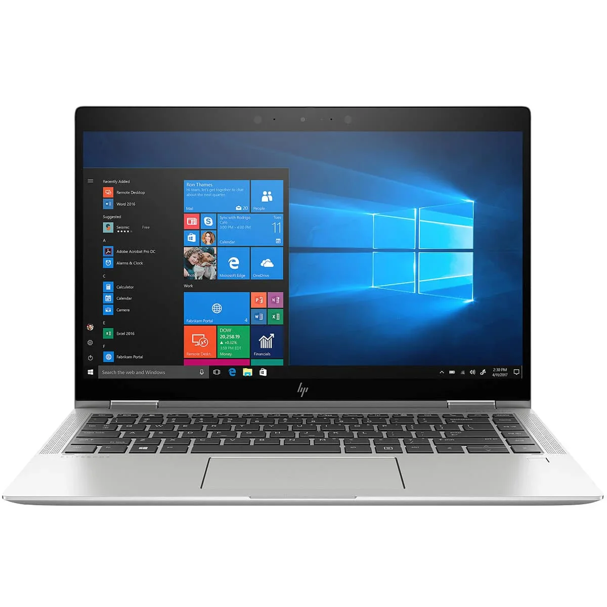 HP EliteBook 1040 G6 X360 Intel Core i7 8th Gen 16GB RAM 256GB SSD 14 Inch Touchscreen Notebook – Premium Business Convertible Laptop for Office, Remote Work, Productivity, and Professional Applications