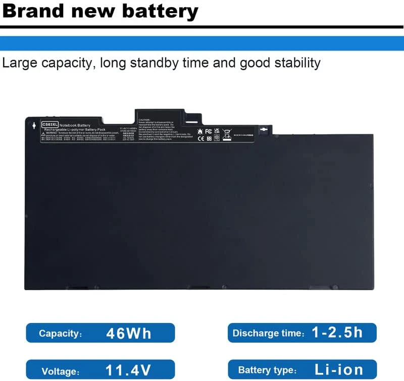 HP EliteBook 745 G3 Laptop Replacement battery (CS03XL) - Image 5