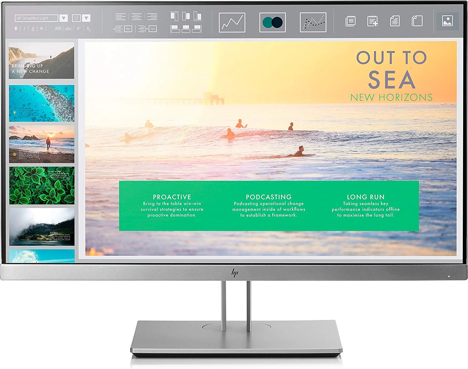 HP EliteDisplay E233 23 Inch FUll HD IPS Monitor - 1FH46AS