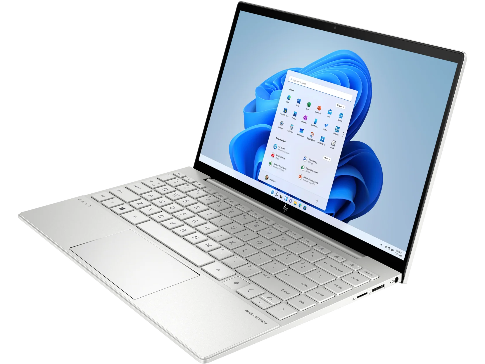 HP Envy 13-BA1045NE Laptop (61U03EA) - Intel Core i7, Gen 11(1165G7), 512 SSD, 8GB RAM, 13.3'' inch FHD Display, Win 11 Home. 1 Year Warranty.