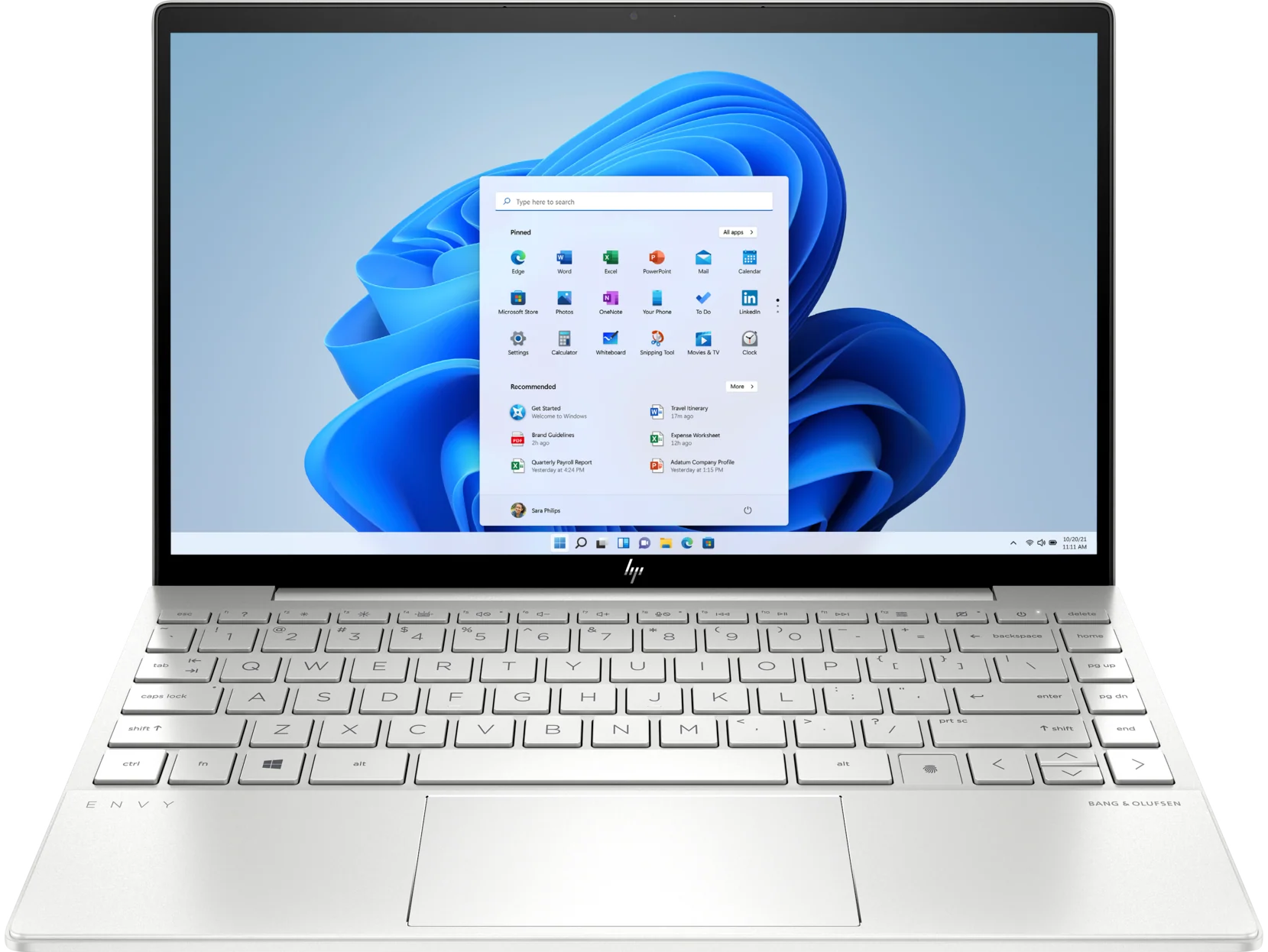 HP Envy 13-BA1045NE Laptop (61U03EA) - Intel Core i7, Gen 11(1165G7), 512 SSD, 8GB RAM, 13.3'' inch FHD Display, Win 11 Home. 1 Year Warranty. - Image 3
