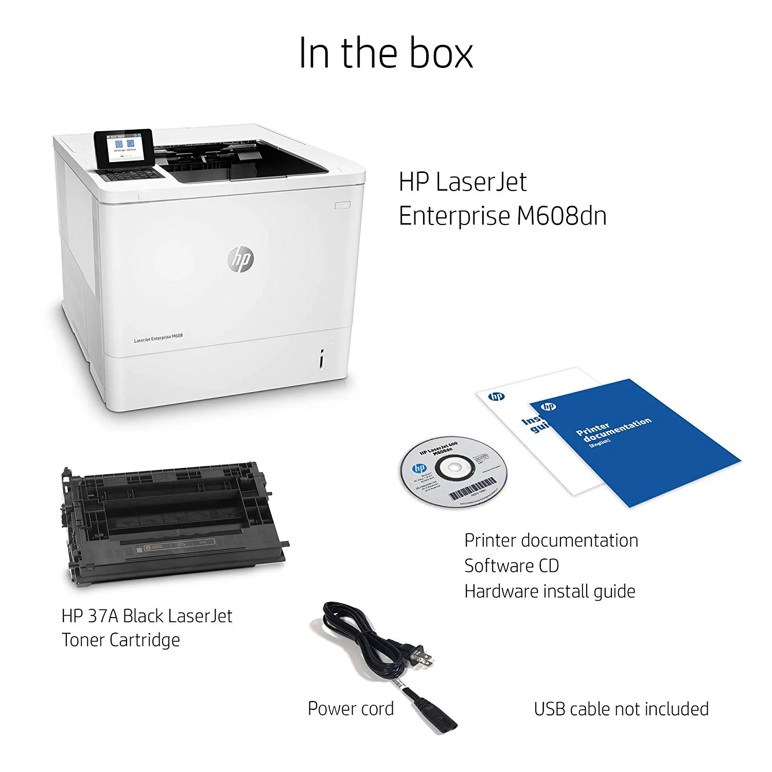 HP LaserJet Enterprise M608dn - Image 4