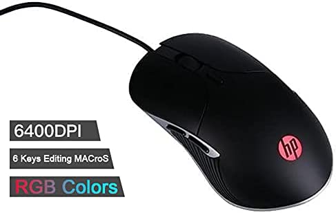 HP M280 RGB USB Gaming Mouse, Black with 6 Buttons – 7ZZ84AA - Image 3