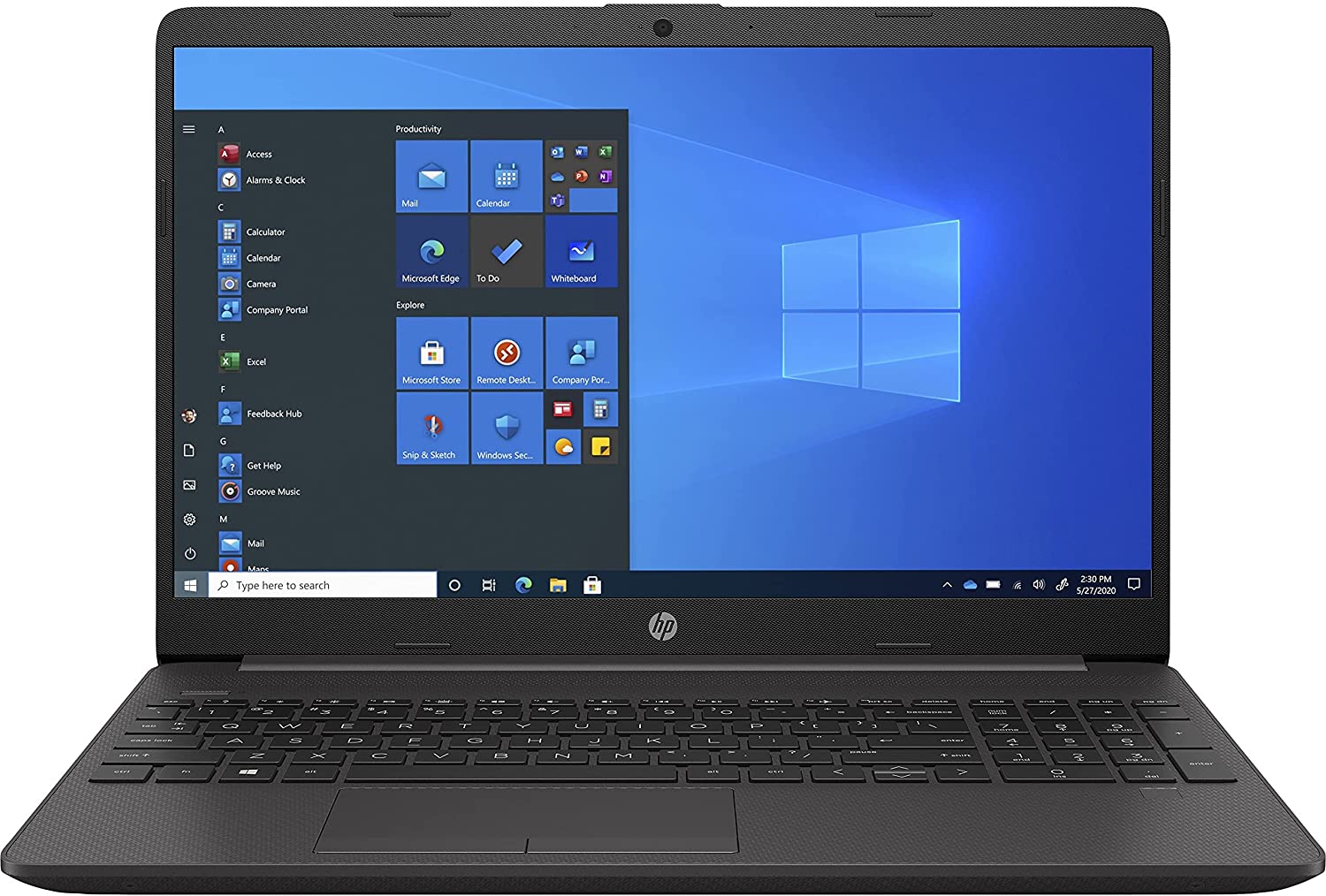 HP Notebook 250 G8 Laptop, 15.6" HD Display, Intel Celeron, 4GB RAM, 500GB HDD- 2V0W5ES - Image 2