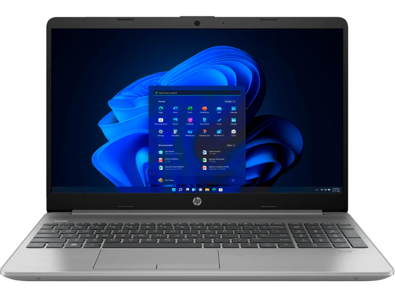 HP Notebook 250 G9 Laptop - Intel Celeron N4500, 8GB RAM DDR4-3200, 256GB SSD PCIe NVMe M.2, 15.6" FHD Screen, Intel UHD Graphics, FreeDOS 3.0 - 6S798EA