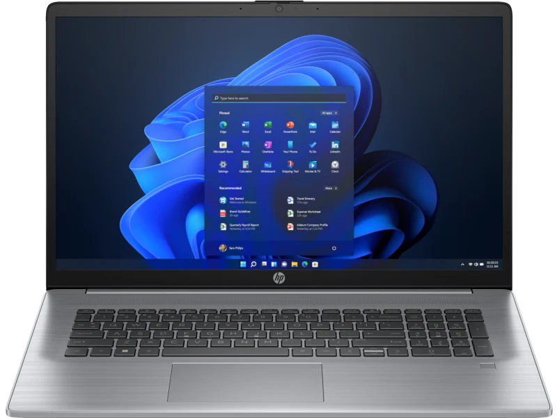 Hp Notebook 470 G10 Laptop - Intel Core i7-1335U 13th Gen, 16GB RAM DDR4-3200, 512GB SSD PCIe NVMe, 17.3" FHD Screen, Intel® Iris® Xᶱ Graphics, FreeDOS 3.0 - 85C22EA