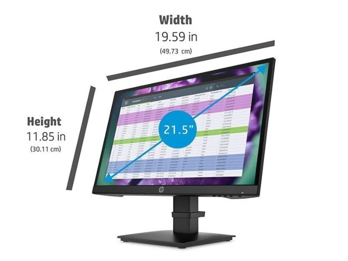 HP P22 G4 Monitor, 22"Inches FHD Display -1A7E4AA - Image 3