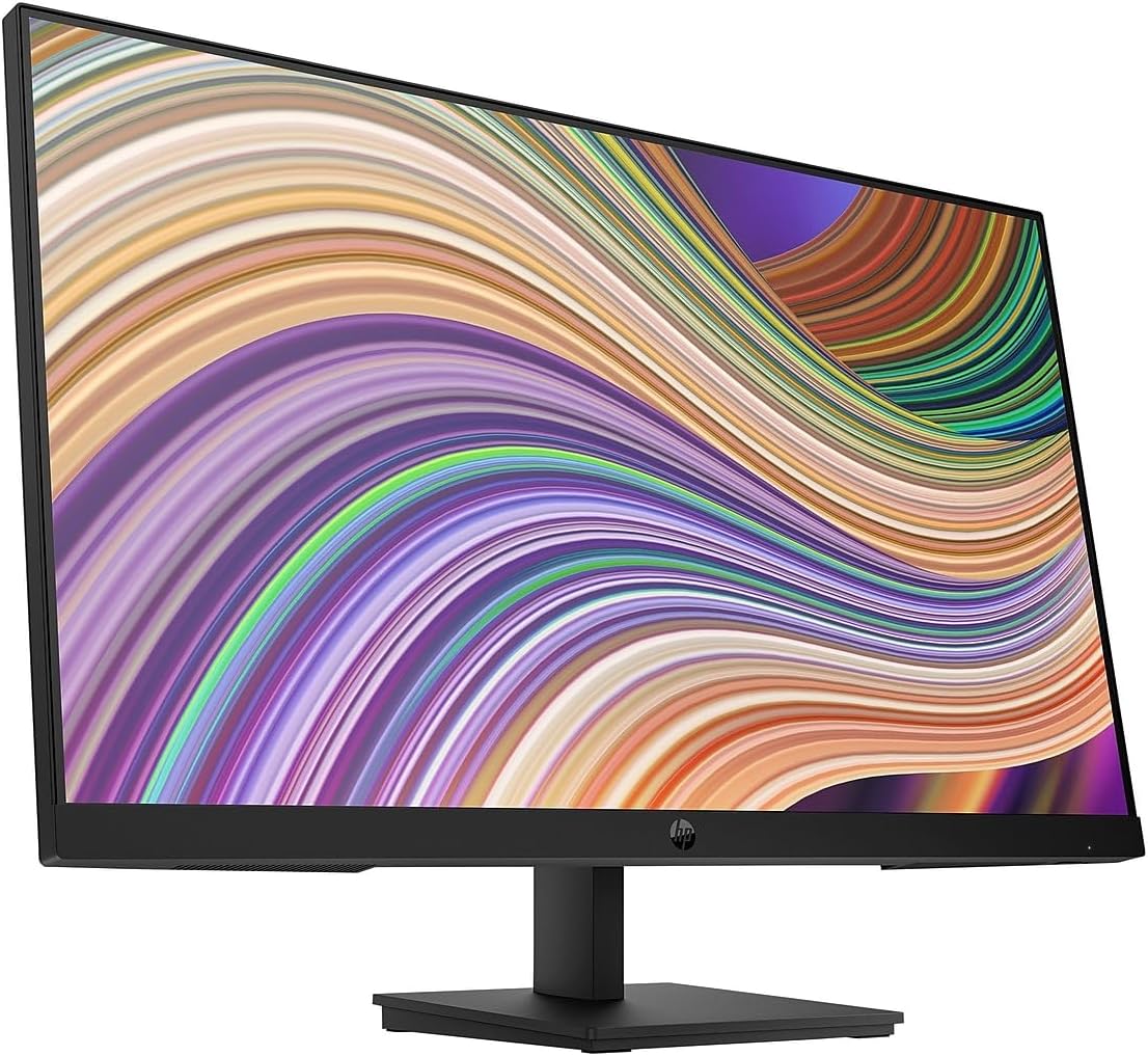 HP P27 G5 FHD Computer Monitor 27" - Connectivity: 1 VGA, 1 HDMI 1.4, 1 DisplayPort 1.2 (64X69AS) - Image 2