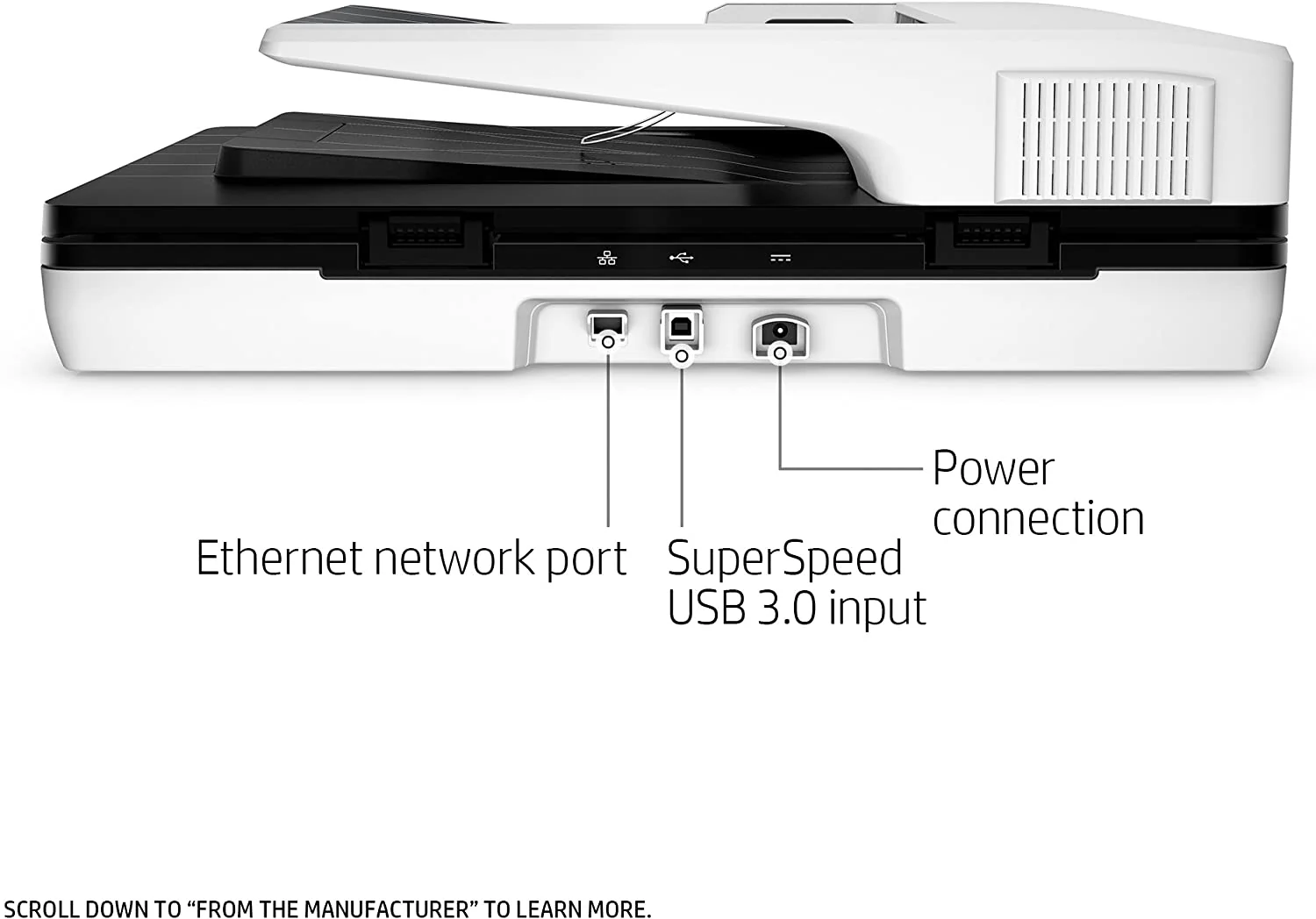 HP ScanJet Pro 4500 fn1 Network Scanner (L2749A) - Image 4