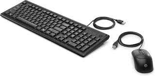 HP Wired Keyboard and Mouse 160 (English & Arabic) - 6HD76AA - Image 2
